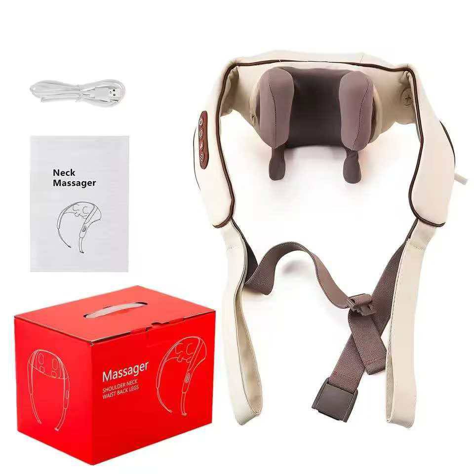 Masseur électrique sans fil pour le cou et l'épaule professionnel