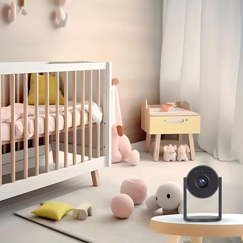 Caméra de Surveillance Wi-Fi HD 180° avec Vision Nocturne et Audio