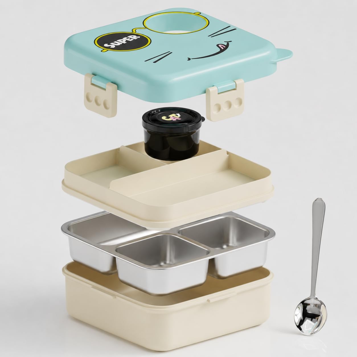 Lunch Box 6 Compartiments